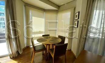 Imagem 7: Flat de alto padrão com 3 dorms e 2 vagas de garagem com serviços de hotelaria disponível