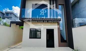 Imagem 2: Lindo sobrado com churrasqueira, piscina com cascata e 3 suítes no Portal dos Ipês, Polvil