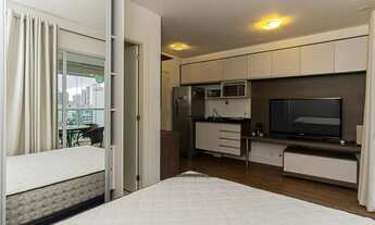 Imagem 5: Apartamento mobiliado Para Alugar no Brooklin 33m², Lazer Completo - 1 Vaga de Garagem