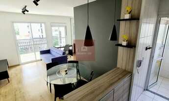 Imagem 7: Dois dormitórios mobiliado em Moema com varanda gourmet