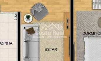 Imagem 2: Apartamento com 1 dorm, Aviação, Praia Grande - R$ 315 mil, Cod: 1901