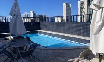 Imagem 2: Apto Nascente,3Q com vista mar,115m, Boa Viagem,Lazer completo R$800 mil