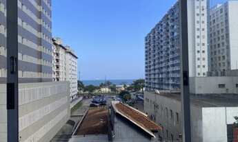 Imagem 2: 1 dormitório com varande e vista para o mar no coração do Gonzaga - Santos - SP