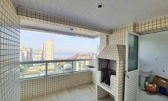 Imagem 4: Apartamento 3 Dormitórios sendo 1 Suíte * 2 Vagas de Garagem * Ocian - Praia Grande - S