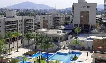 Imagem 4: Apartamento com 2 dormitórios sendo 1 suíte - No Cond. Contemporâneo Design Resort - CG/RJ