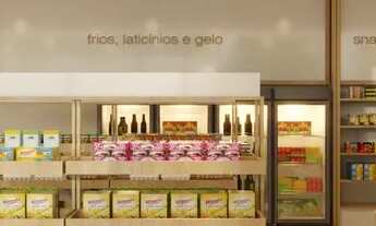 Imagem 5: Flat de 2 quartos com varanda ao lado do Parque Acquaventura, sinal de 24.750 e sem correç