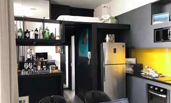 Imagem: Loft mobiliado e com sacada Batel