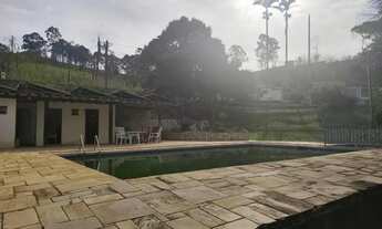 Imagem: Terreno em Atibaia com edícula e piscina