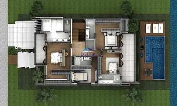 Imagem 2: Casa de 5 dormitorios, sendo 5 suites, a venda em Torres/RS