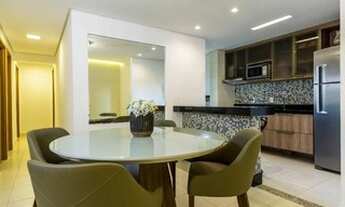 Imagem 3: Apartamento para aluguel com 98 metros quadrados com 3 quartos - mobiliado, equipado e cli