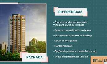 Imagem 2: MAX TRINDADE / 28 m² / 1 Quartos / 1 Suíte / 1 Banheiro Social / 1 Vagas