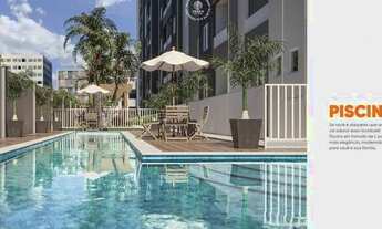 Imagem 3: Apartamento na planta -Unique Flamboyant -2 dts 52 m2