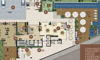 Imagem 5: Apartamento para venda no Duetto Horto possui 83m com 2 Suítes no Horto Florestal - Salvad