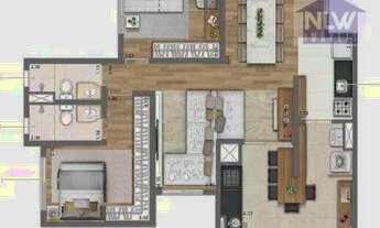 Imagem 2: Apartamento com 2 dormitórios à venda, 76 m² por R$ 720.000,00 - Panamby - São Paulo/SP