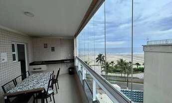Imagem 2: VISTA MAR PRÉDIO FRENTE MAR 2 Dorm, R$332 Mil De Entrada,sacada gourmet ,lazer