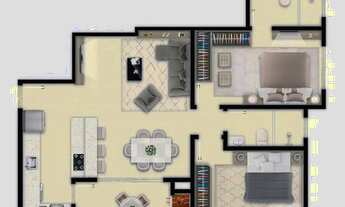 Imagem 6: Apartamento 3 Dormitórios para venda em Palhoça - SC