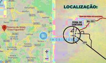 Imagem 2: Terreno à venda, 563 m² por R$ 55.000,00 - Coração de Maria - Feira de Santana/BA