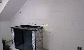 Imagem 4: Cobertura com 2 dormitórios para alugar, 88 m² por R$ 1.500/mês - Parque Gerassi - Santo A