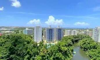 Imagem 3: NASCENTE TOTAL NO ALPHAVILLE, 1 QUARTO, VISTA MAR, ARMÁRIOS, AR