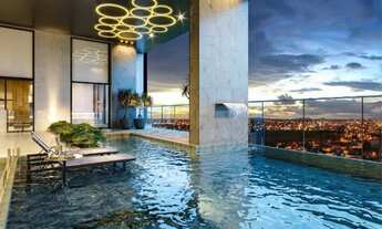 Imagem: O primeiro com Sky Lounge com piscina com