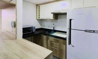 Imagem 3: Apartamento com 1 dormitório para alugar, 37 m² por R$ 2.350/mês - Centro - Curitiba/PR