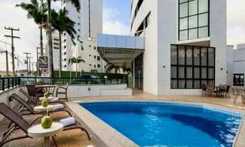 Imagem 6: Quality Suítes, flat com 42 m2 - R$450.000,00, mobiliado - whatsapp:84 9.9145.9638