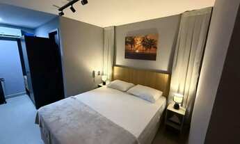 Imagem 3: Flat mobiliado no Emunah com 1 dormitório para alugar, 25 m² por R$ 2.500/mês - Ponta de C