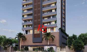 Imagem 2: Apartamento com 3 dormitórios à venda, 89 m² por R$ 1.020.000,00 - Marapé - Santos/SP