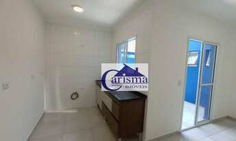 Imagem 4: Apartamento com 2 dormitórios, sendo 1 suíte, para alugar, 52 m² - Santa Maria - Santo And