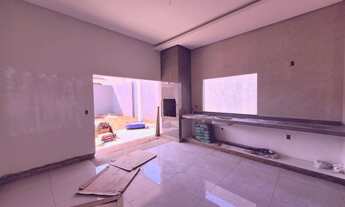 Imagem 7: Casa na laje - 1 suíte master, closet + 2 quartos - espaço gourmet - ambientes integrados