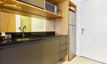 Imagem 4: Studio mobiliado com vaga no Centro de Curitiba. Excelente para investimento!