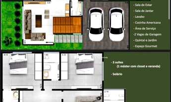 Imagem 6: Excelente casa com 3 dormitórios à venda, 200 m² por R$ 790.000 - Parque Jardim da Serra