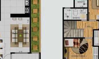 Imagem 4: Casa de condomínio sobrado para venda com 97 M2, com suíte, sendo 3 dormitórios