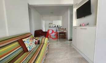 Imagem 4: Apartamento com 2 dormitórios à venda, 75 m² por R$ 680.000,00 - Embaré - Santos/SP