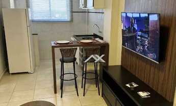 Imagem 2: Apartamento com 1 dormitório para alugar, 40 m² por R$ 2.265,00/mês - Edifício Platinum