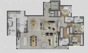 Imagem 2: Residencial SkyPark Tuiuti Aptos 124 a 164 m² 3 e 4 dorms 2, 3 e 4 vagas Tatuapé
