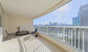 Imagem 3: Apartamento com 1 suíte e vaga no Brooklin com vista espetacular - Novo - Lazer completo