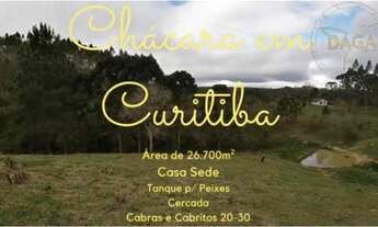 Imagem: CHACARA A VENDA EM CURITIBA 30KM REGIÃO