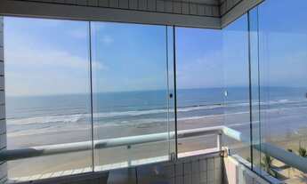 Imagem 2: Lindo apartamento frente ao mar, 2 quartos, 2 varandas, mobiliado - Vera Cruz - Mongaguá