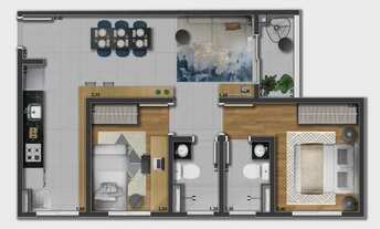 Imagem 4: Vendo ou troco por carro ágio do Arysta 14º andar vista Parque Una