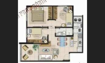 Imagem 3: Porto Real, Apartamentos de 2 Quartos 49m2 e 3 Quartos 57m2 Condição de Pagamento Parcelad