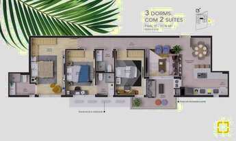 Imagem 2: Apartamento 3 dormitórios, sendo 2 suítes - 2 vagas - 1 hobby box - Cacupé - Florianópolis