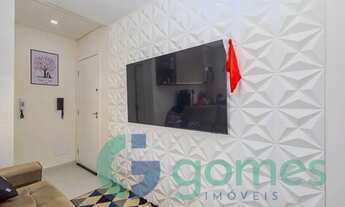 Imagem 2: Apartamento com 1 dormitório para alugar com 61,00m² no Residencial Santorini Cajuru