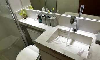 Imagem 3: Apartamento Finisssimo Acabamento 100% Mobiliado 2 Quartos no Cond. Vista dos Buritis