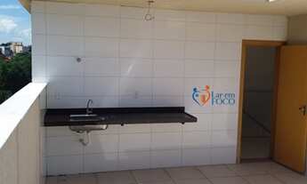 Imagem 2: 615. COBERTURA 4QS 140M² GOURMET com pia, fachada revestida, gás, 3vgs pilotis, 3wc. Santa