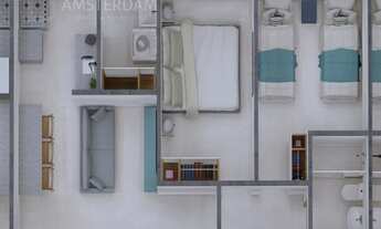 Imagem 14: Apartamento Novo para locação anual na Chácaras Vista Linda em Bertioga com 2 dormitórios