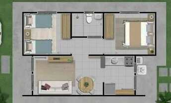 Imagem 6: Casa com 02 quartos em terreno de 160m, localizado no bairro Aviação