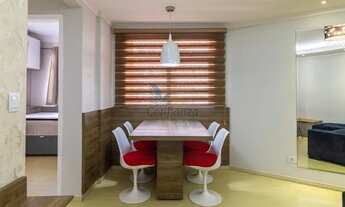 Imagem 6: Apartamento Mobiliado com 2 dormitórios para alugar, 53 m² por R$ 2.643/mês - Hauer - Curi