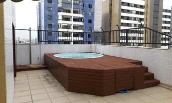 Imagem 5: Apartamento tipo COBERTURA para venda possui 160m² com 3 quartos Alto do Parque- Pituba