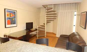 Imagem 2: Flat com 1 dormitório para alugar, 40 m² por R$ 3.390,00/mês - Funcionários - Belo Horizon